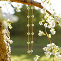 White Daisy - 18K Gold Plated, Waterproof Necklace