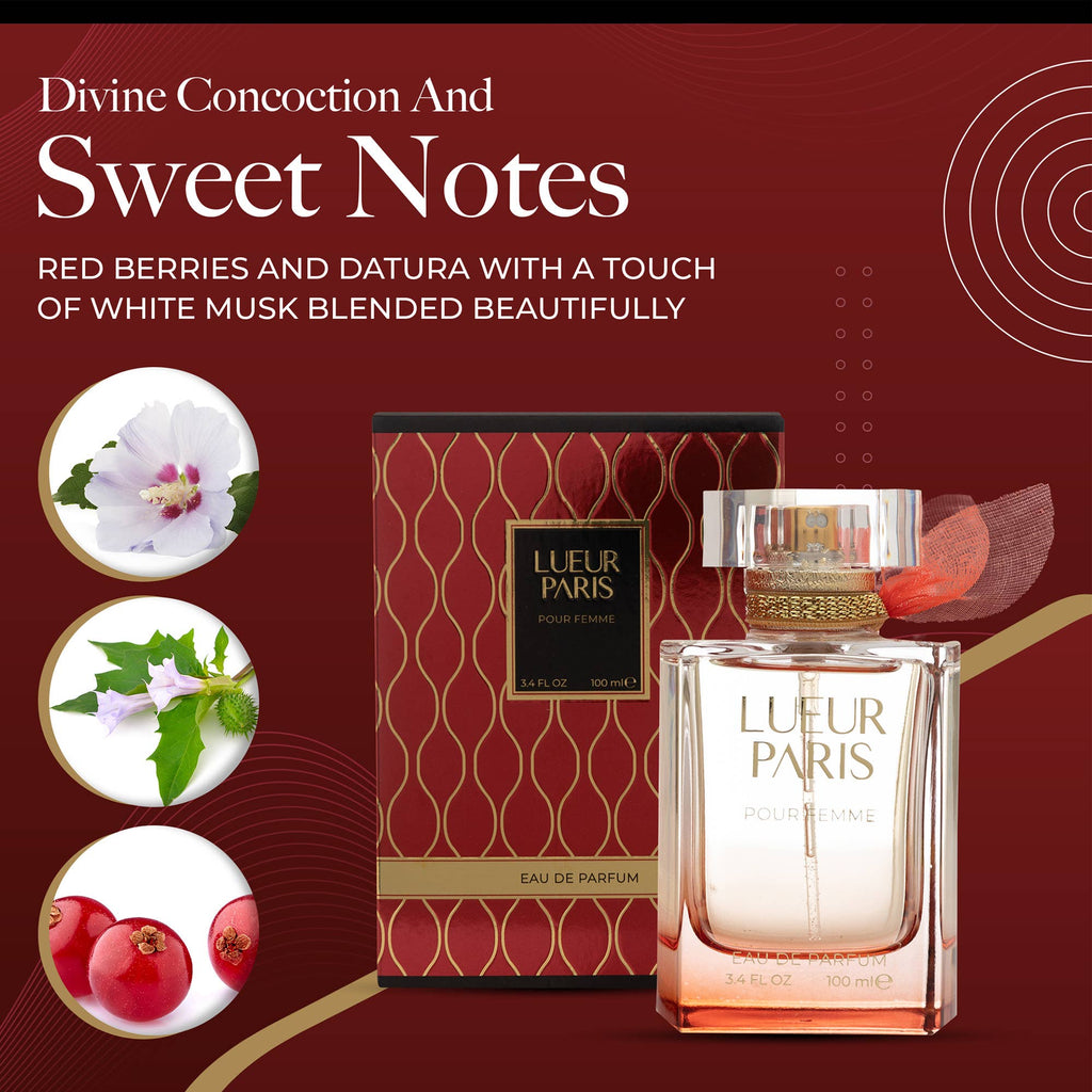 Lueur Paris INSPIRED by YSL'S MON PARIS Womens Perfume 100ml