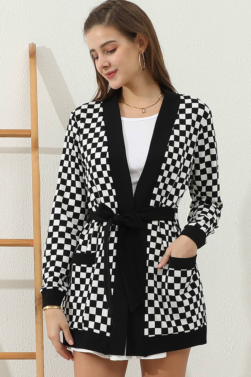 LONG SLEEVE ROVE CARDIGAN WITH POCKETS