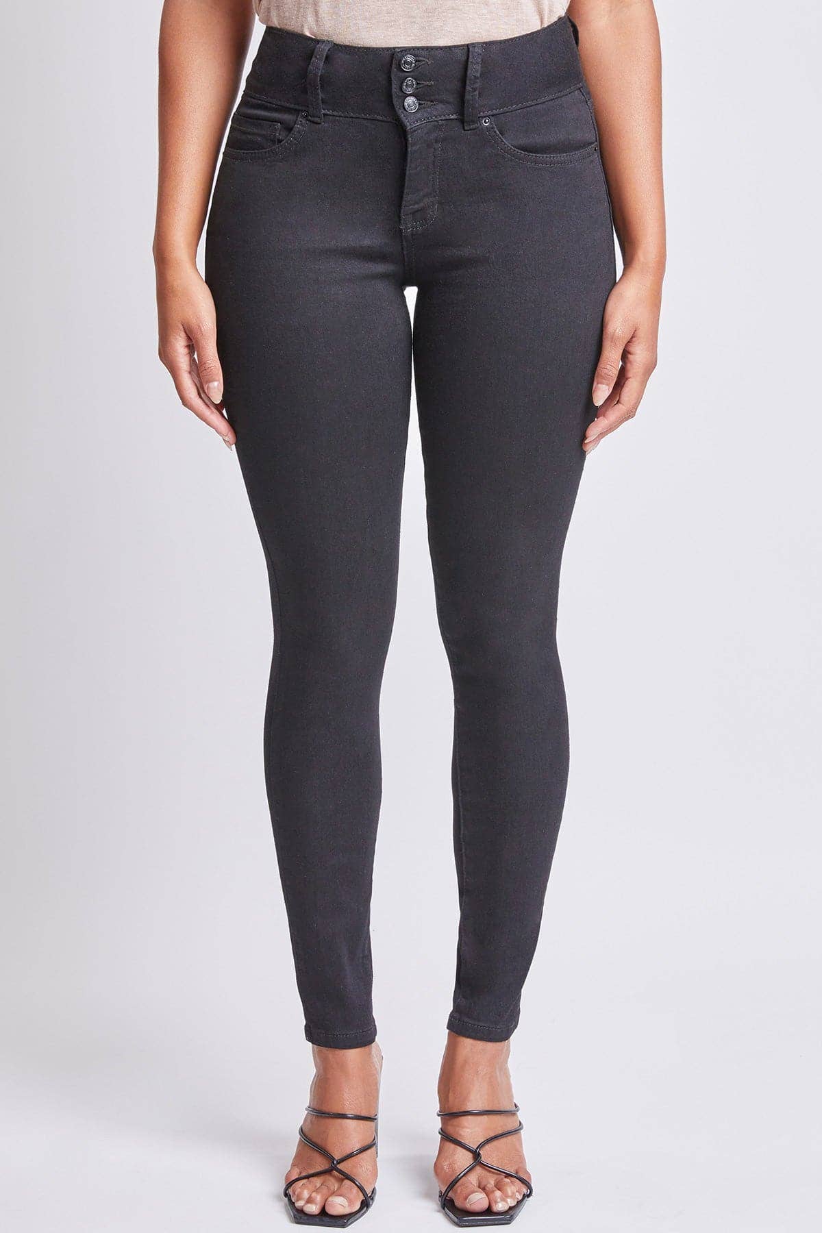Essential 3 Button High-Rise Skinny Jean