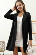 OPEN FRONT OFFICE TRENCH JACKET BLAZER