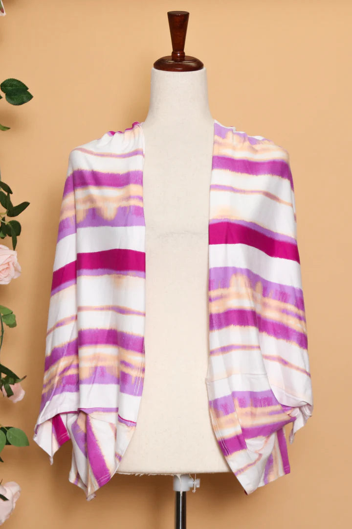 Fuchsia/Orange Kimono