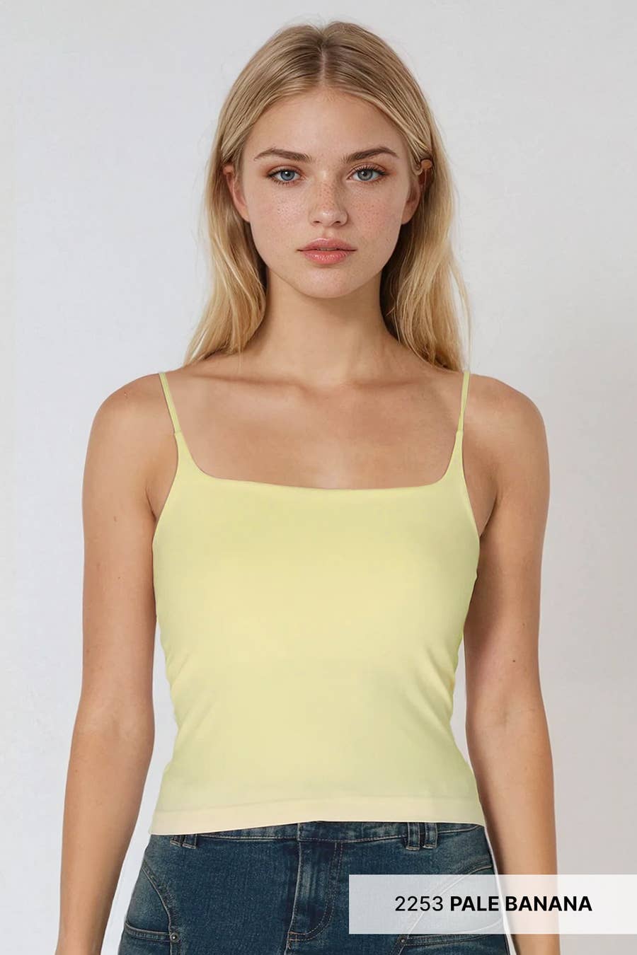 Nikibiki Clean Line Square Cami