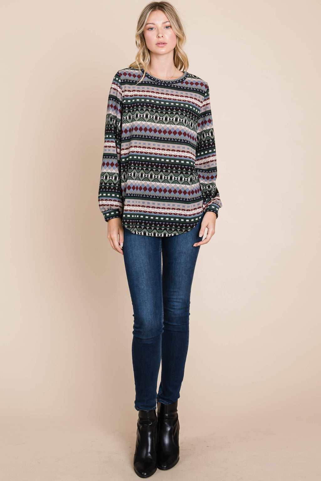 AZTEC MIDWEIGHT SWEATER
