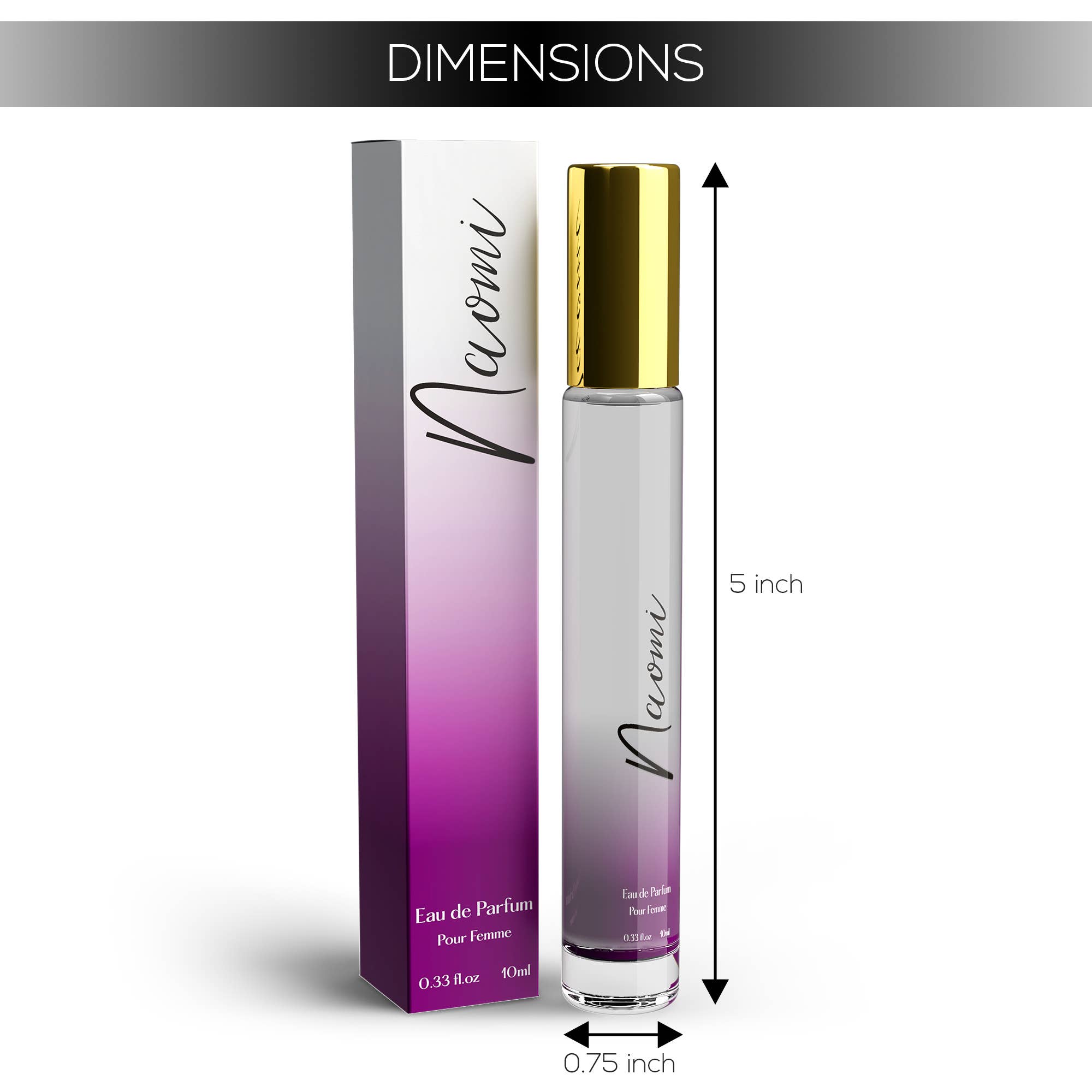 Naomi Eau De Parfum Rollerball INSPIRED by FLOWERBOMB 10ml