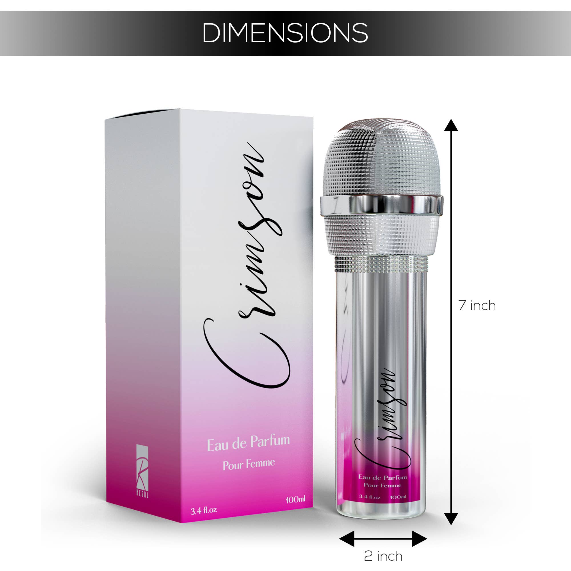 Crimson INSPIRED by BACCARAT ROUGE 540 100 ML 3.4 FL OZ