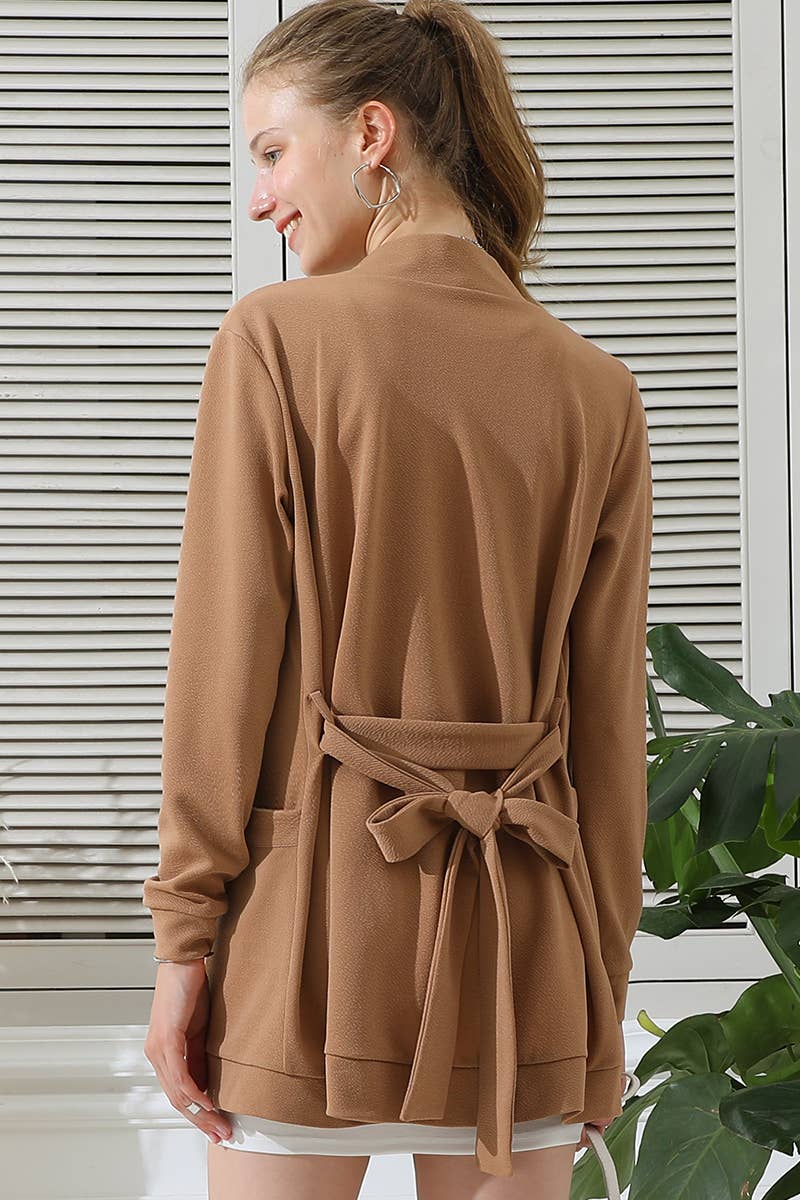 LONG SLEEVE ROVE CARDIGAN WITH POCKETS