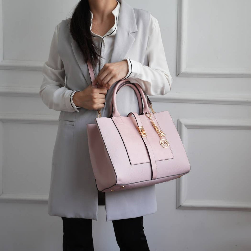 MKF Yola Women's Satchel Bag with Wallet Set.