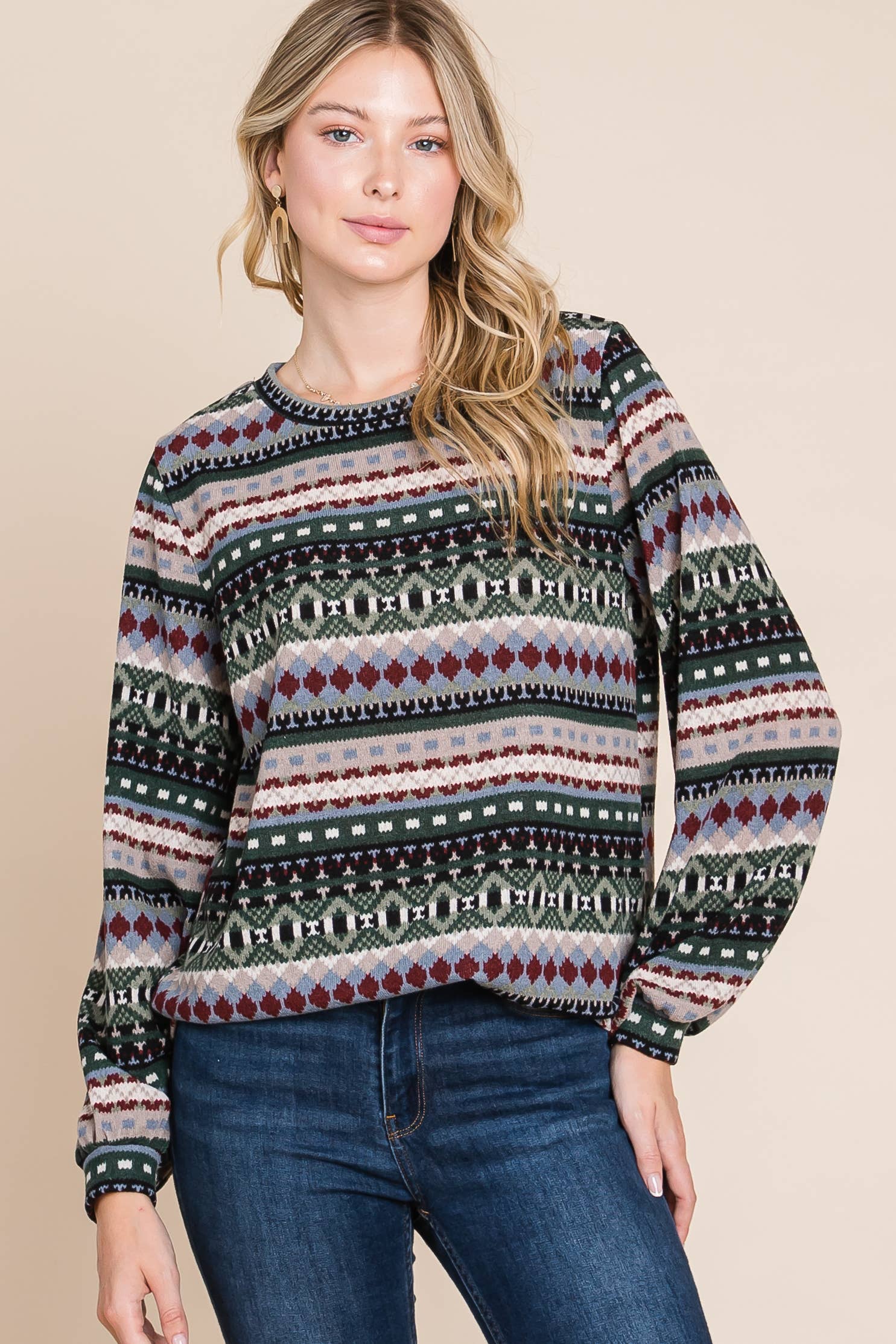 AZTEC MIDWEIGHT SWEATER