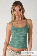 Nikibiki Polka Dot Strap Cami