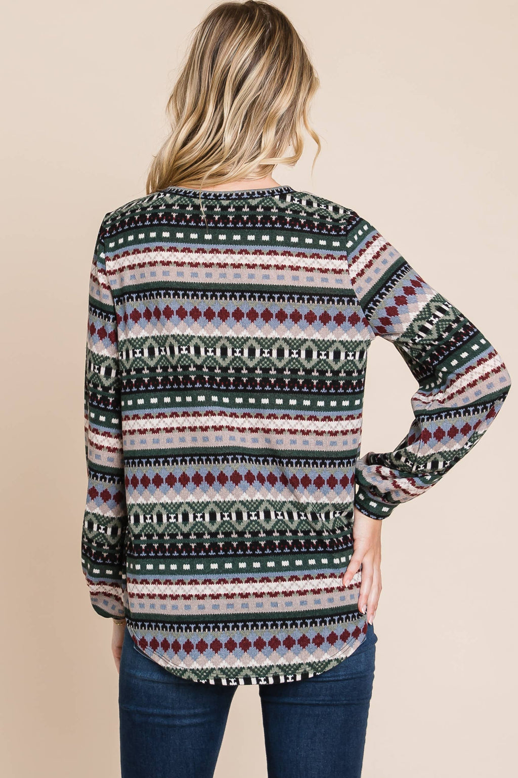 AZTEC MIDWEIGHT SWEATER